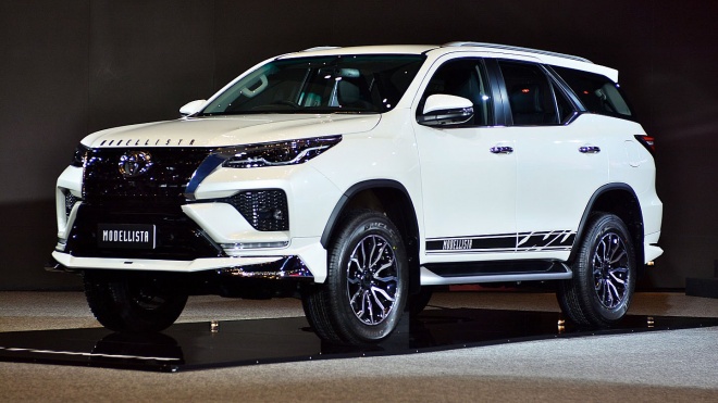 Toyota Fortuner 2021 được trang bị bộ kit Modellista cực chất