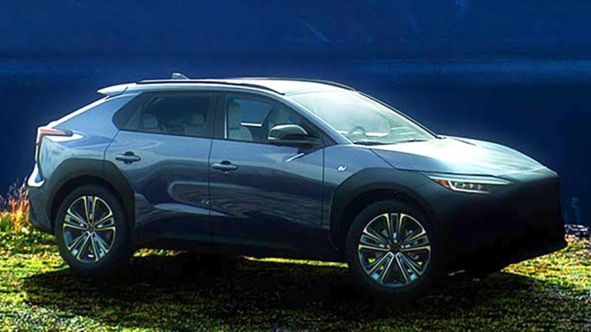 SUV chạy điện Subaru Solterra 2023 chính thức lộ diện