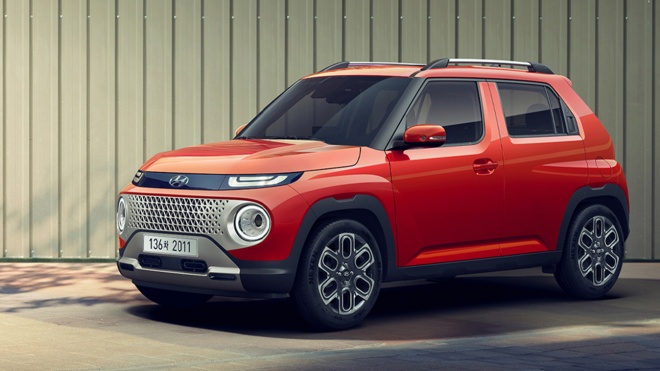 Hyundai Casper 2022 lộ diện, thiết kế lạ mắt với động cơ 1.0L