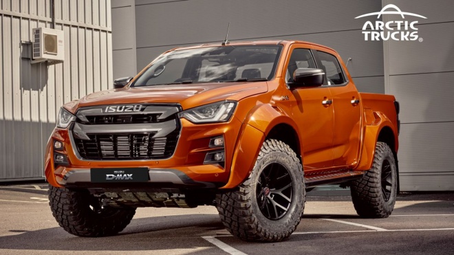 Isuzu D-Max 2022 phiên bản độ thân rộng, lốp 35 inch ra mắt