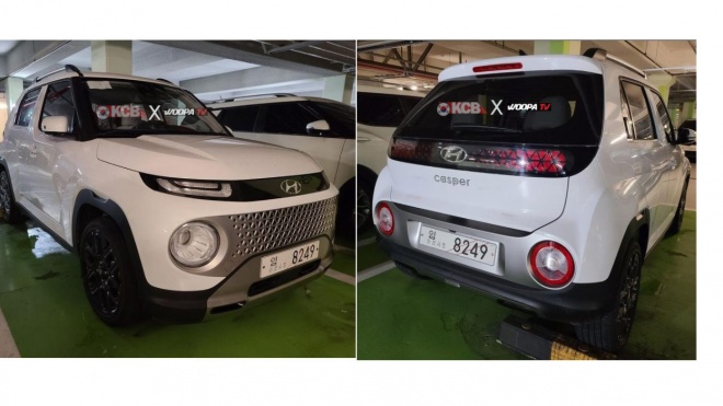 Ảnh thực tế mẫu SUV siêu nhỏ Hyundai Casper: Năng động và cá tính