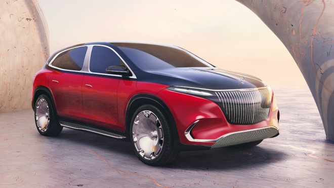 Mercedes-Maybach EQS SUV Concept - SUV siêu sang chạy điện cho tương lai