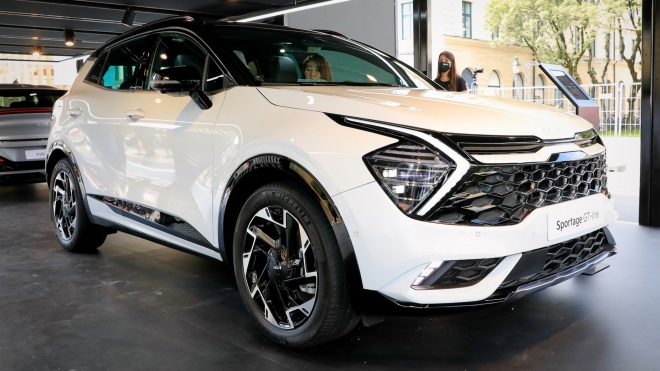 Cận cảnh Kia Sportage 2022 phiên bản trục cơ sở ngắn