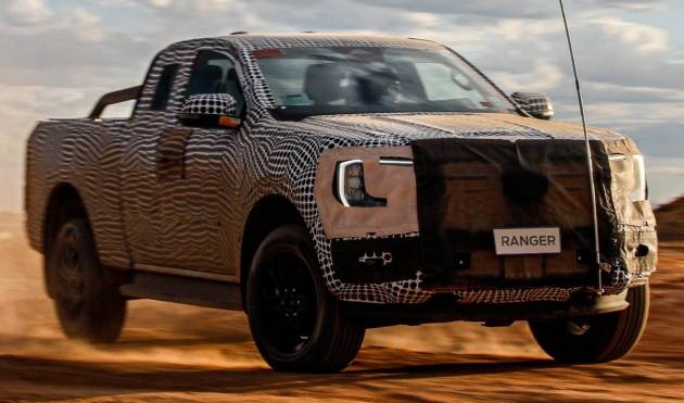 Ford Ranger 2022 thế hệ mới nhá hàng, ra mắt trong năm nay
