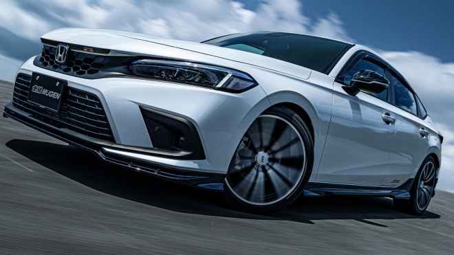 Mugen tung gói phụ kiện thể thao cực chất cho Honda Civic 2022