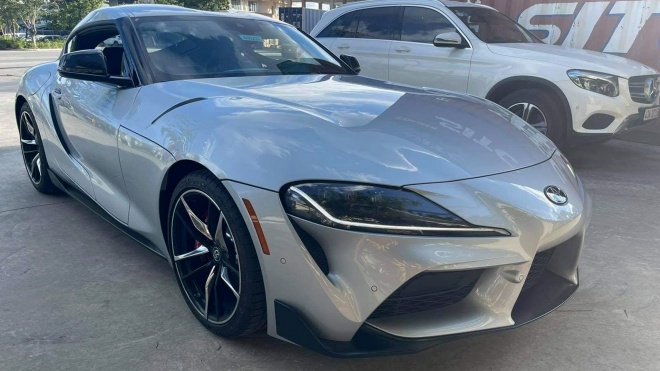 Xe thể thao Toyota GR Supra 2021 nhập Mỹ đầu tiên về Việt Nam