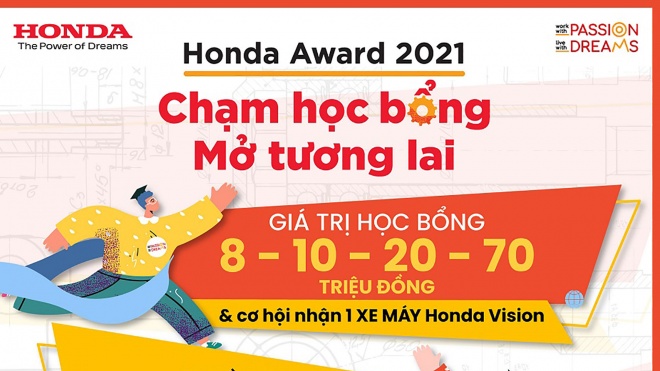 Khởi động Học bổng Honda 2021 dành cho sinh viên