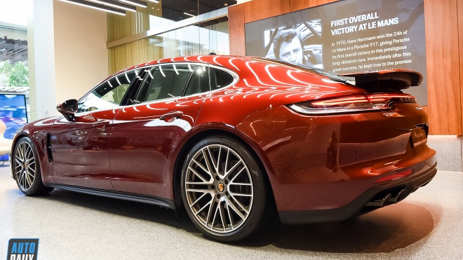 Ảnh chi tiết Porsche Panamera 2021 giá 6,7 tỷ đồng tại Việt Nam