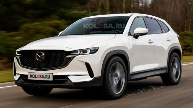 Xem trước thiết kế của Mazda CX-50 2023