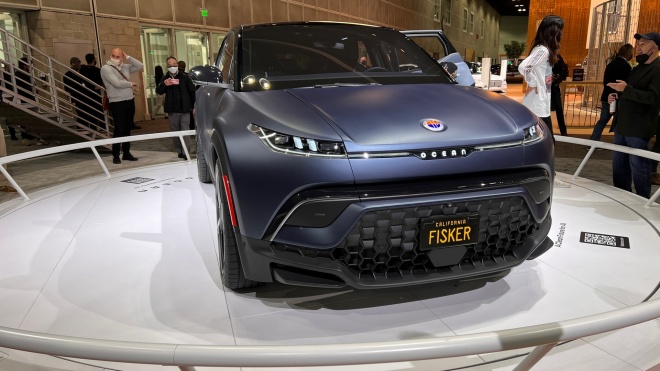 Cận cảnh SUV chạy điện Fisker Ocean tại LA Auto Show 2021