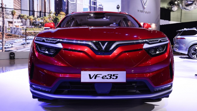 Chùm ảnh VinFast VF e35 và VF e36 tại Mỹ