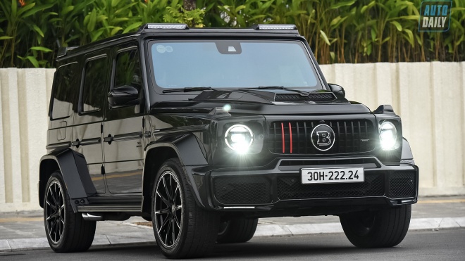 Mercedes-AMG G63 biển tứ quý 2 độ Bodykit Brabus cực chất tại Hà Nội