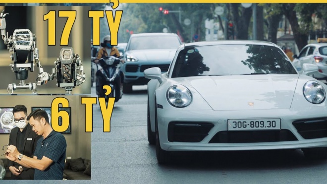 Lái Porsche 911 S, trải nghiệm đồng hồ Richard Mille 18 tỷ