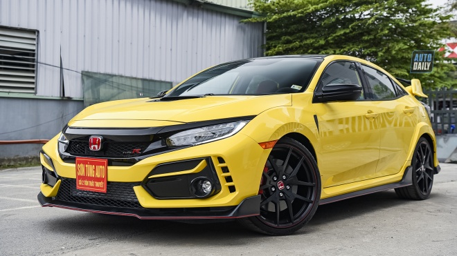 Ảnh chi tiết siêu phẩm Honda Civic Type R Limited Edition 2021 đầu tiên tại Việt Nam
