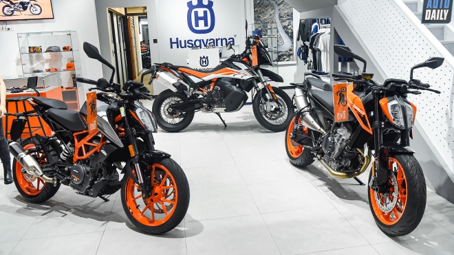 Showroom KTM & Husqvarna Motorcycles tại Hà Nội chính thức khai trương