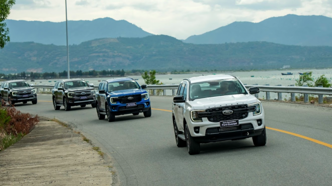 Trải nghiệm Ford Everest 2023 giá từ 1,099 tỷ đồng tại Việt Nam