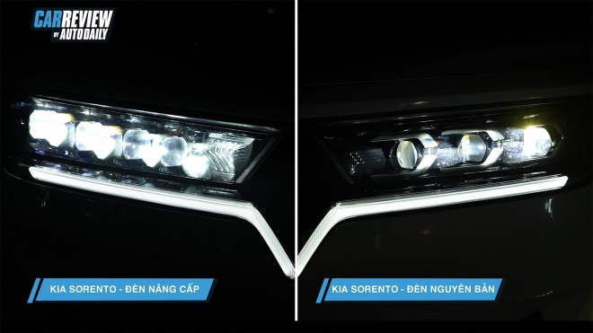 Sự khác biệt giữa đèn "zin" và đèn nâng cấp - Trải nghiệm thực tế Xlight F+ Pro và Xlight F+ Ultra