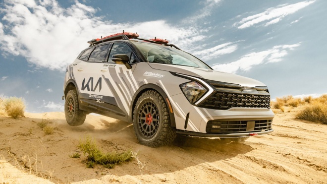 Kia Sportage X-Pro bản độ tham gia giải đua ô tô địa hình cực chất
