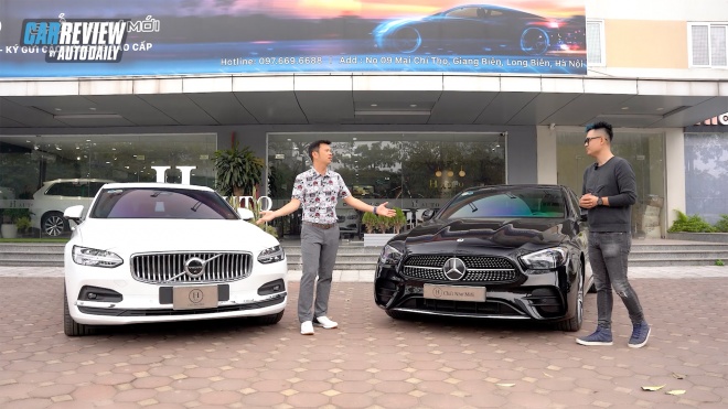 Tầm tiền 2-3 tỷ, chọn Mercedes E300 hay Volvo S90?