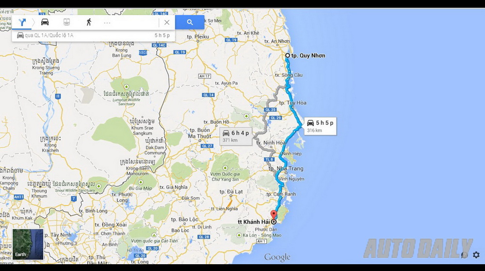 Hành trình đến BMW World, ngày 2: Ninh Chữ - Quy Nhơn Hanh trinh den BMW World chang 2.jpg