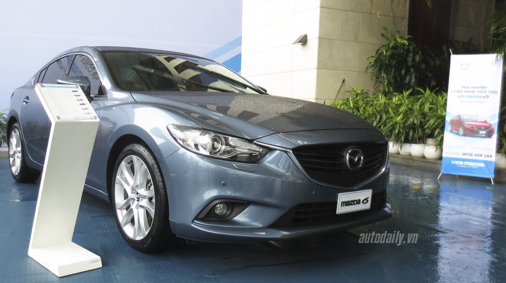Lái thử Mazda6 mới tại Hà Nội Mazda6