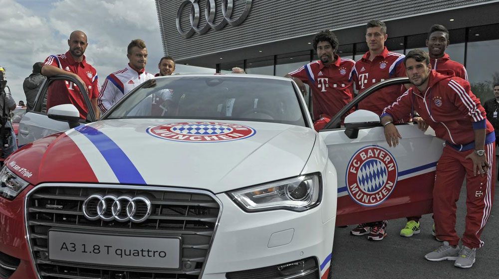 Dàn sao Bayern Munich phấn khích với trải nghiệm xe Audi bayern-munich-audi (2).jpg