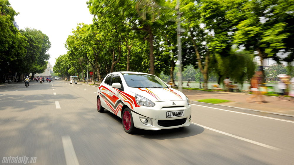 Mitsubishi Mirage CVT – Xe nhỏ, cá tính dành cho đô thị mitsubishi mirage 2014 (26).jpg