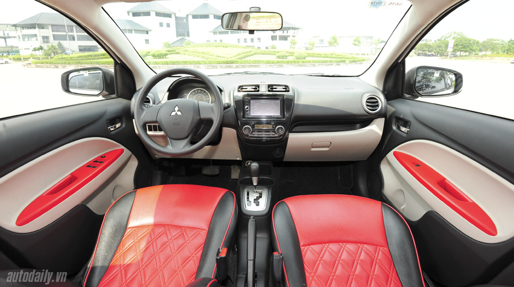 Mitsubishi Mirage CVT – Xe nhỏ, cá tính dành cho đô thị mitsubishi mirage 2014 (39).jpg
