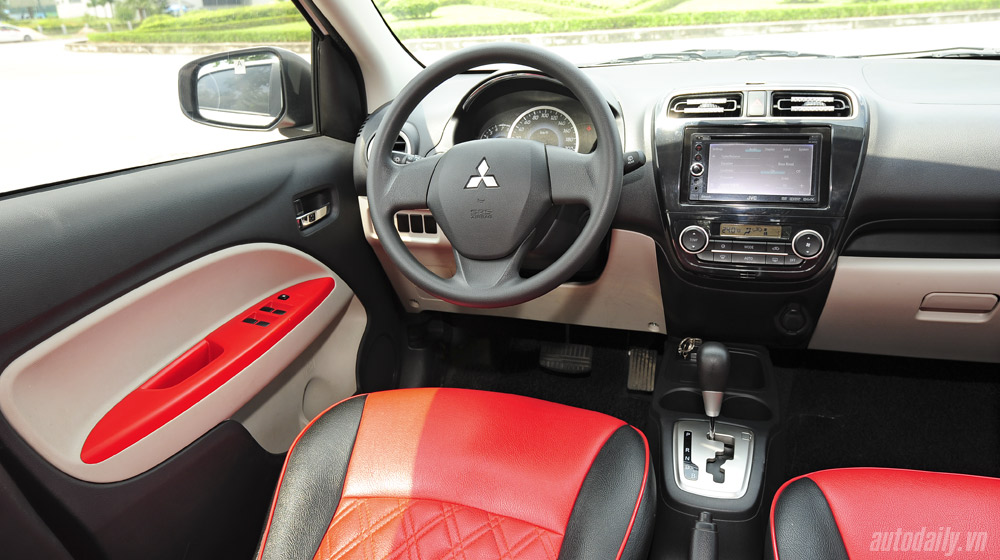 Mitsubishi Mirage CVT – Xe nhỏ, cá tính dành cho đô thị mitsubishi mirage 2014 (40).jpg