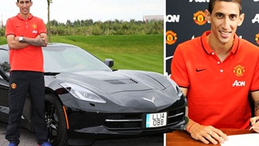 Vừa tới MU, Di Maria đã được tặng xế sang xe sang