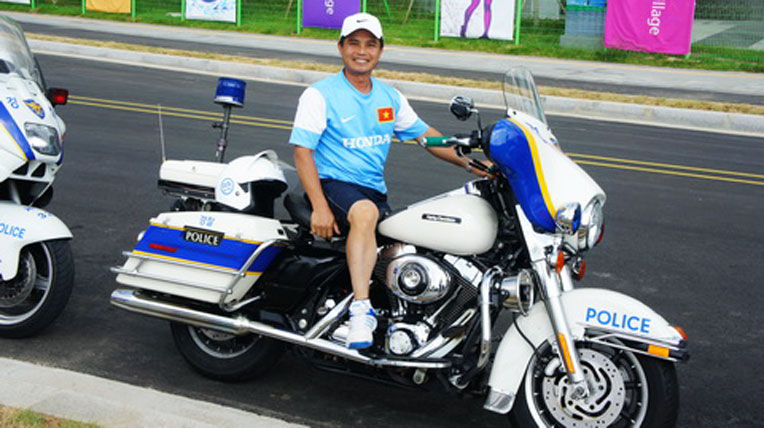 U23 Việt Nam được dẫn đường bằng xế “khủng” u23 viet nam (1).jpg