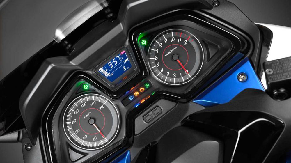 Honda ra xe tay ga mới với thiết kế đầy góc cạnh 2015-Honda-Forza-125-Instrument-Console.jpg