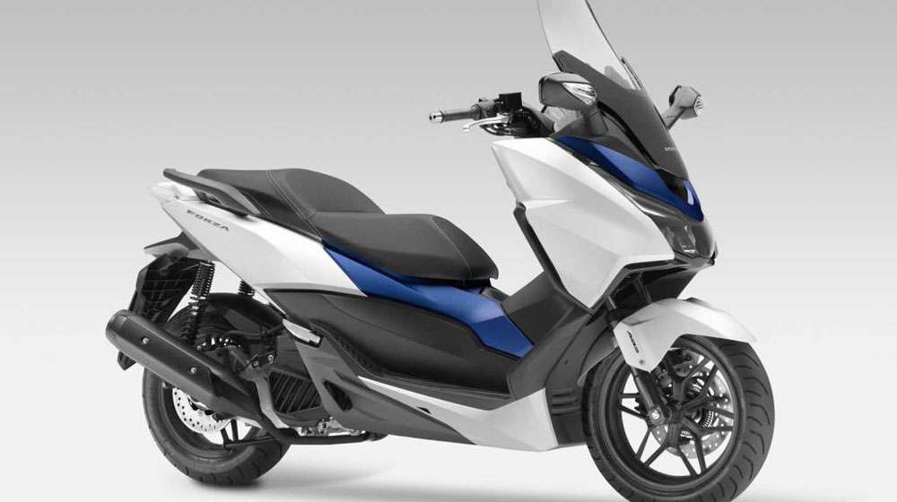 Honda ra xe tay ga mới với thiết kế đầy góc cạnh 2015-Honda-Forza-125.jpg