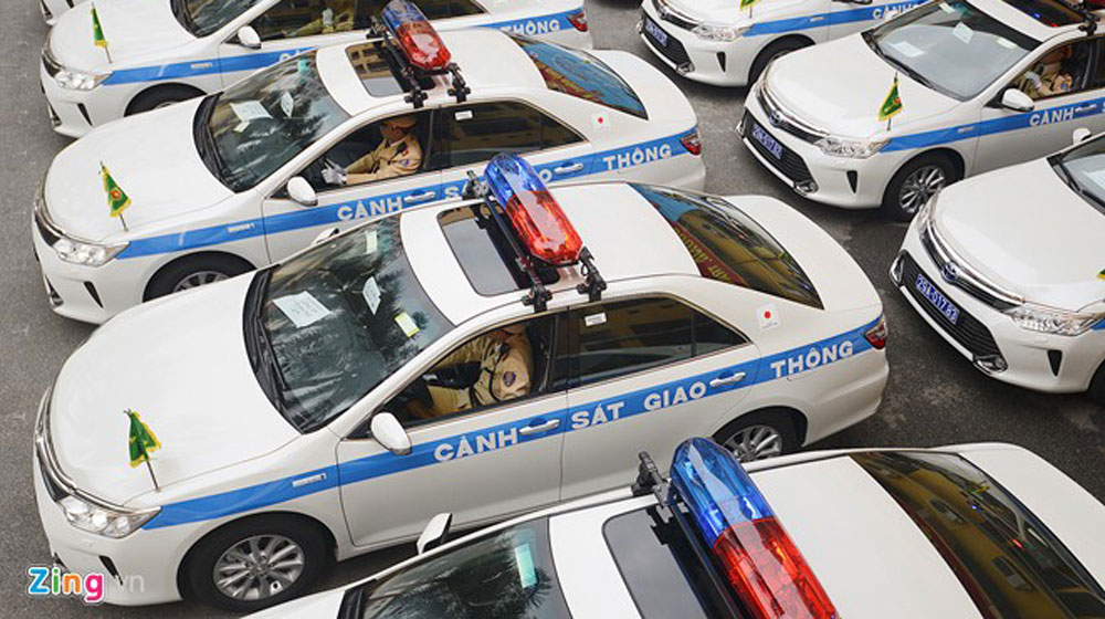 Công an Hà Nội tiếp nhận 44 ôtô tuần tra công nghệ mới DSC_7932_zing.jpg