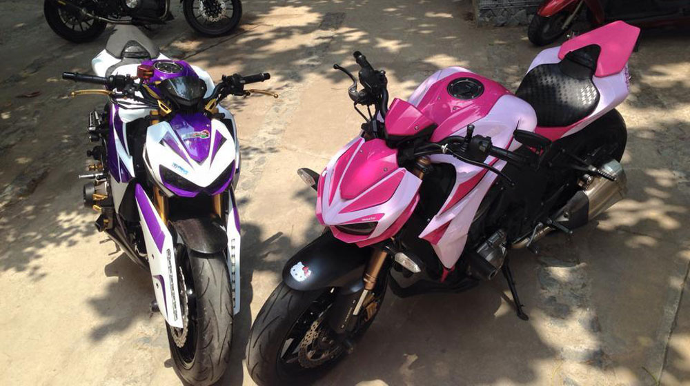 Cặp đôi Kawasaki Z1000 2014 phối màu lạ mắt tại Sài Gòn z1000 2014 độ (3).jpg