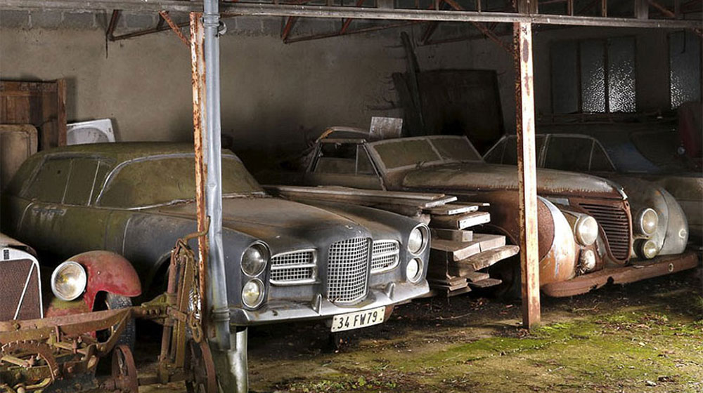 Ảnh kho xe cổ trị giá gần 30 triệu USD tại Pháp treasure-vintage-old-classic-cars-retromobile-france-roger-baillon-31.jpg