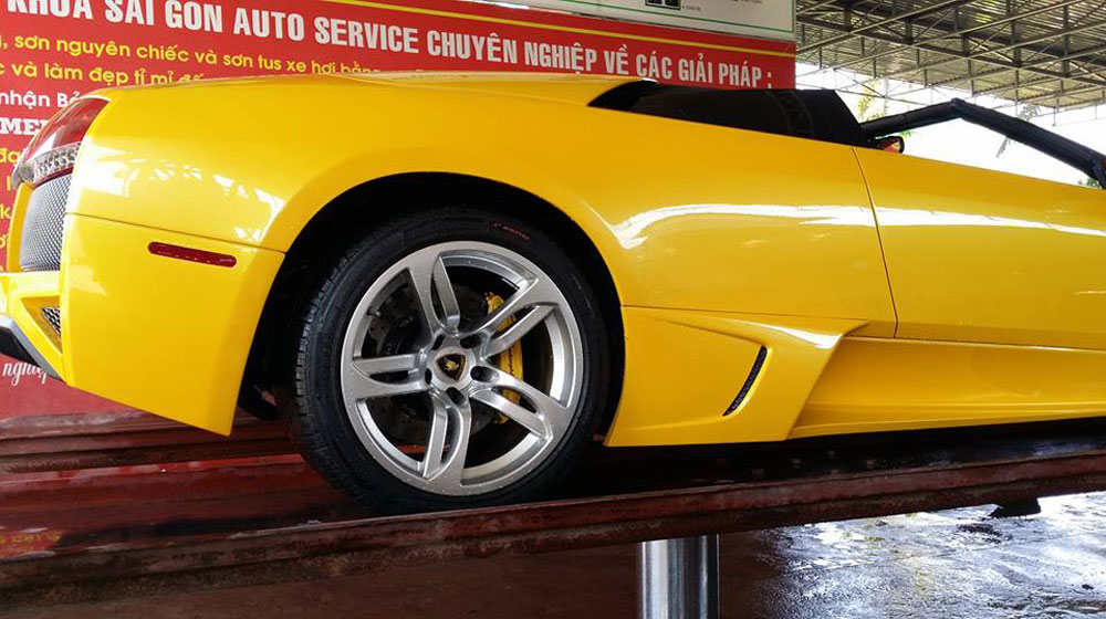 Xế độc Lamborghini Murcielago LP640 Roadster tái xuất tại Gia Lai lamborghini roadster (5).jpg