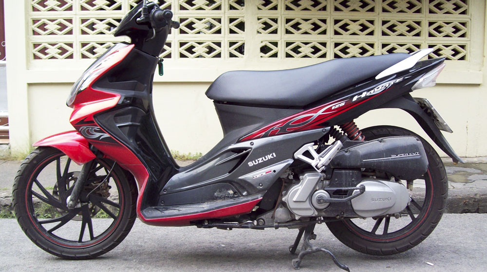 Ý nghĩa tên xe máy Suzuki tại Việt Nam Hayate.jpg