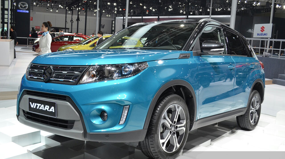 Suzuki Vitara 2015 ra mắt triển lãm Thượng Hải Suzuki-Vitara-front-three-quarter-at-Auto-Shanghai-2015.jpg