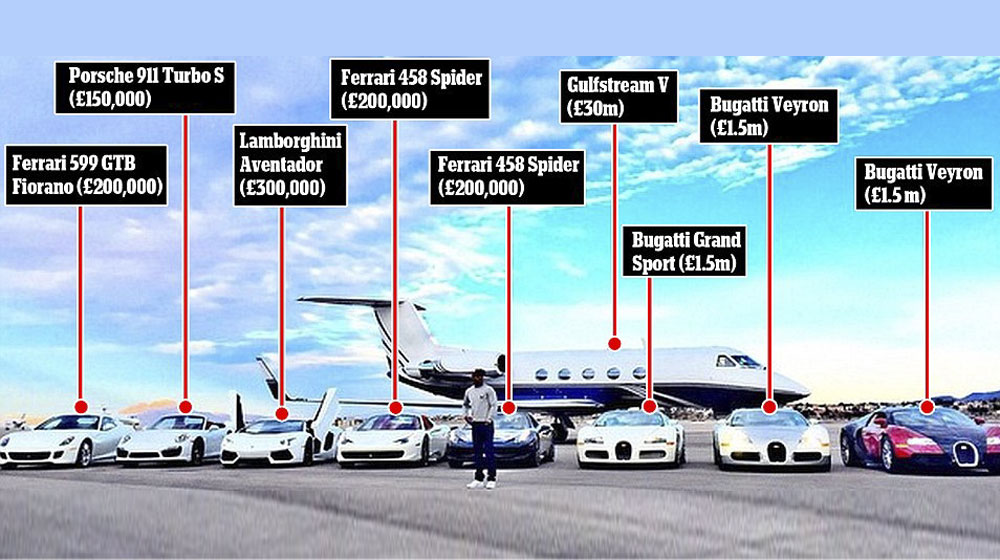 “Tay đấm” Mayweather mua siêu xe trước mỗi trận đấu mayweather-cars2.jpg