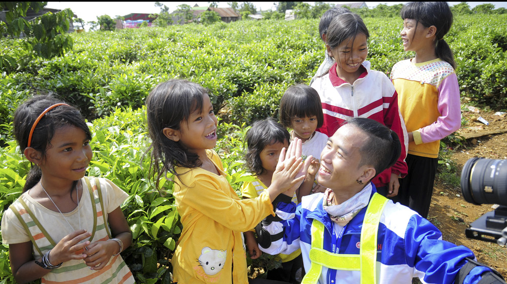 Ảnh Yamaha Tour ngày 2, đi trong nắng Tây Nguyên, mưa đại ngàn Yamaha Blue Core Tourning 2015 ngay 2 (8).jpg