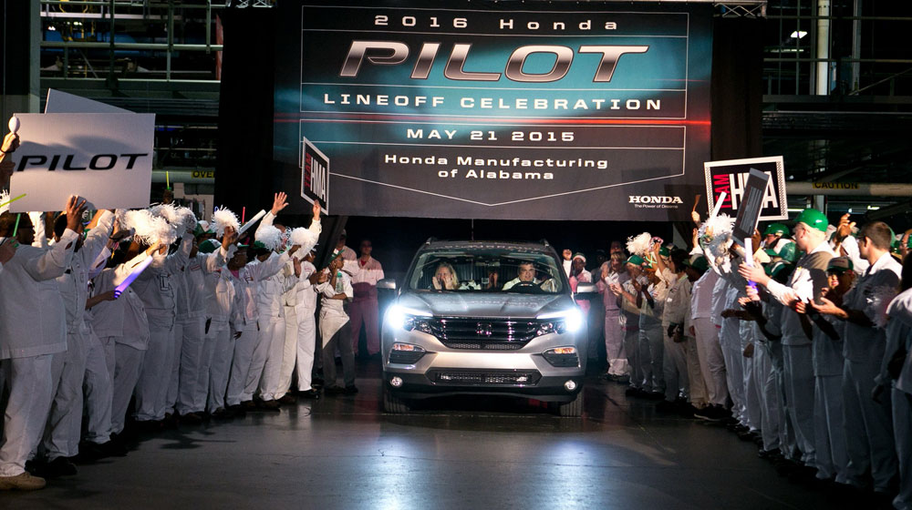 Honda Pilot 2016 bắt đầu được sản xuất hàng loạt 2016-Honda-Pilot-production-start-1.jpg