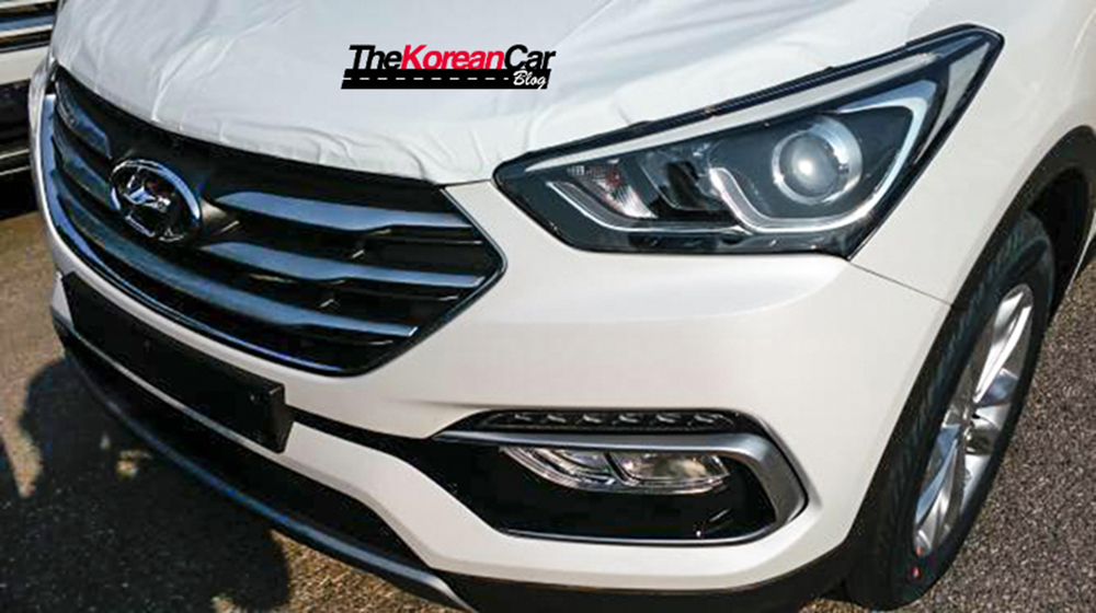 Hyundai SantaFe 2016 tiếp lục lộ 