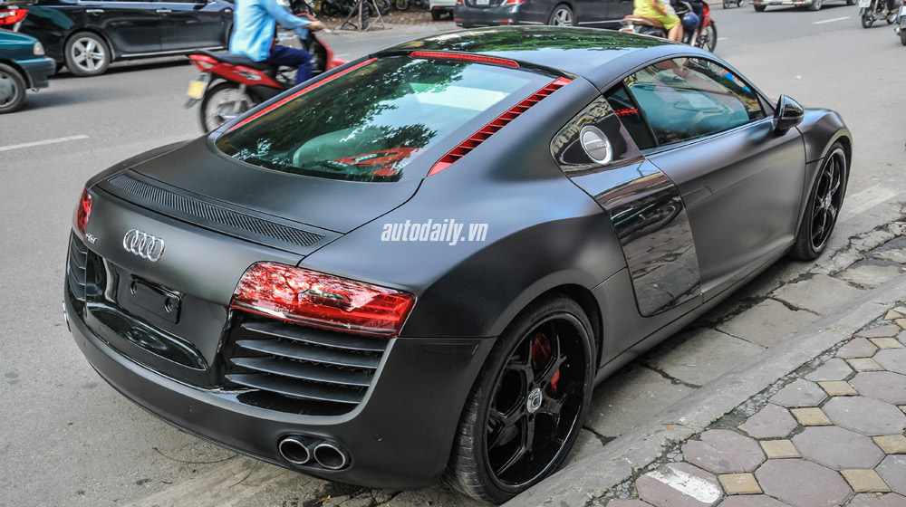 Ảnh chi tiết Audi R8 V8 màu đen mờ tuyệt đẹp tại Hà Nội Audi R8 V8 Autodaily (11).jpg