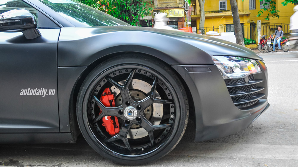 Ảnh chi tiết Audi R8 V8 màu đen mờ tuyệt đẹp tại Hà Nội Audi R8 V8 Autodaily (6).jpg