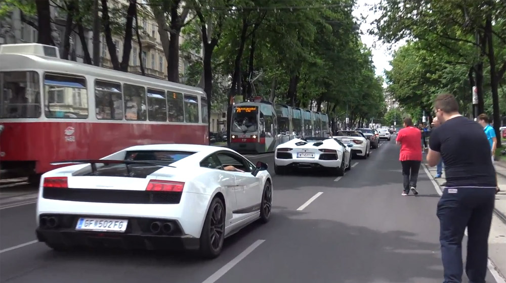 Video: Hơn 100 siêu xe náo loạn thành phố Vienna, Áo supercar áo (1).jpg