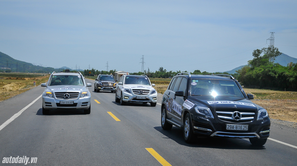 Caravan GLK Club, ngày 1: 