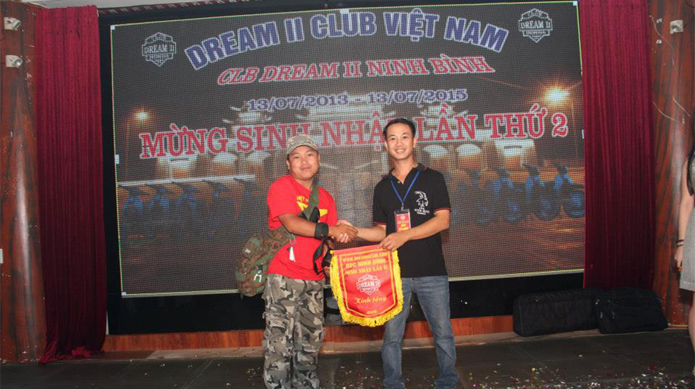 Hàng trăm xe Honda Dream khuấy động đường phố Ninh Bình Dream II club (13).jpg