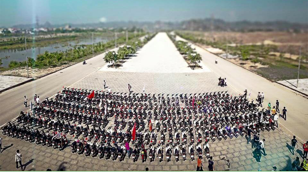 Hàng trăm xe Honda Dream khuấy động đường phố Ninh Bình Dream II club (16).jpg