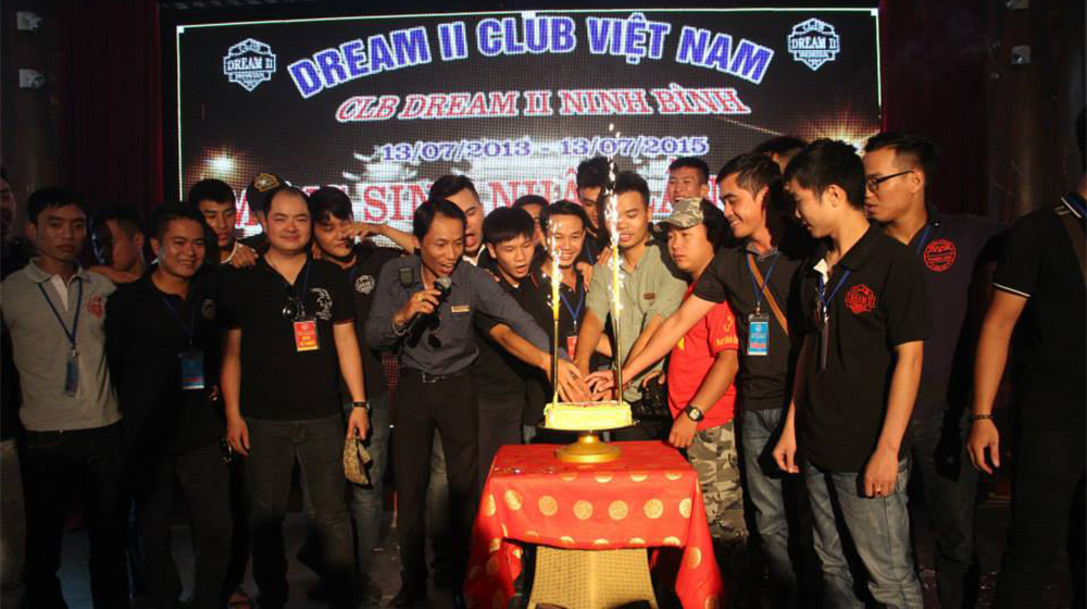 Hàng trăm xe Honda Dream khuấy động đường phố Ninh Bình Dream II club (6).jpg